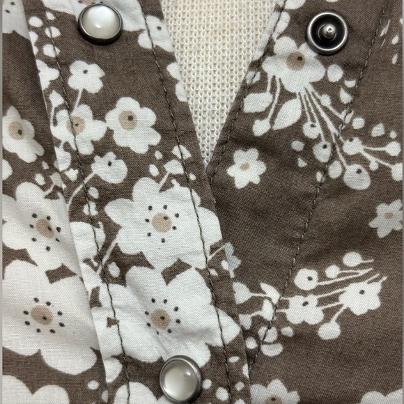 Columbia Sportswear XCO Floral Pearl Snap Front Women's Top - Picture 3 of 7